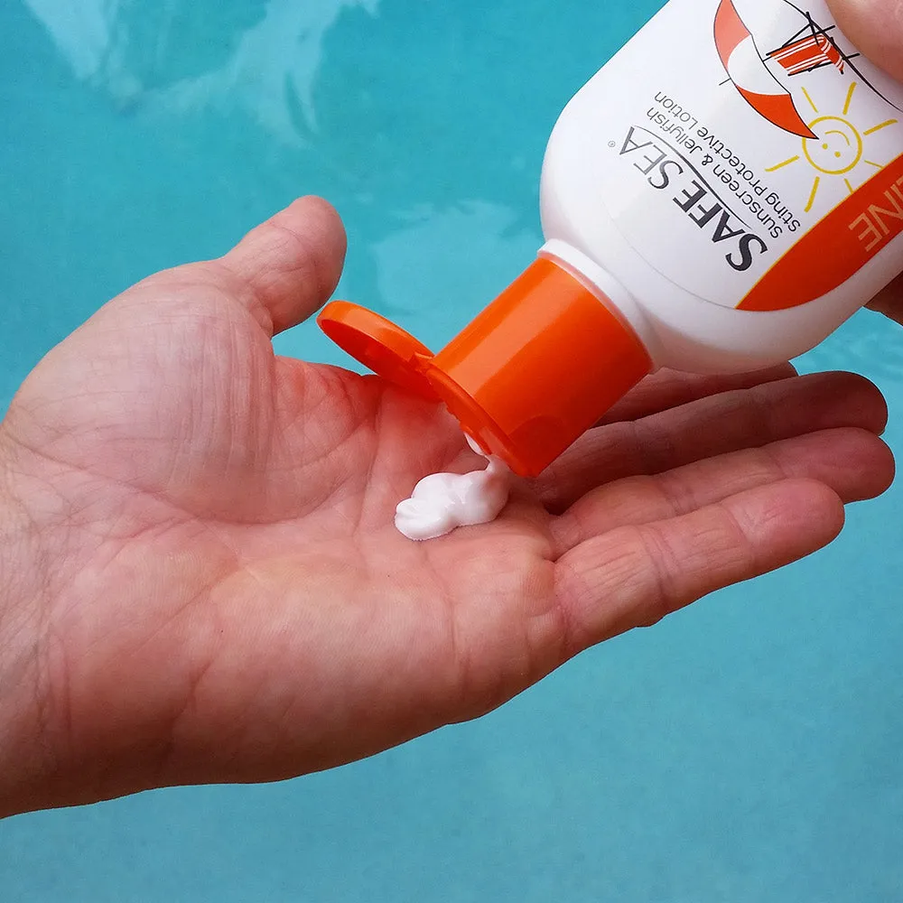 1 Safe Sea Sunscreen Jellyfish Sting Protection SPF50 Lice Lotion Prevent Sting