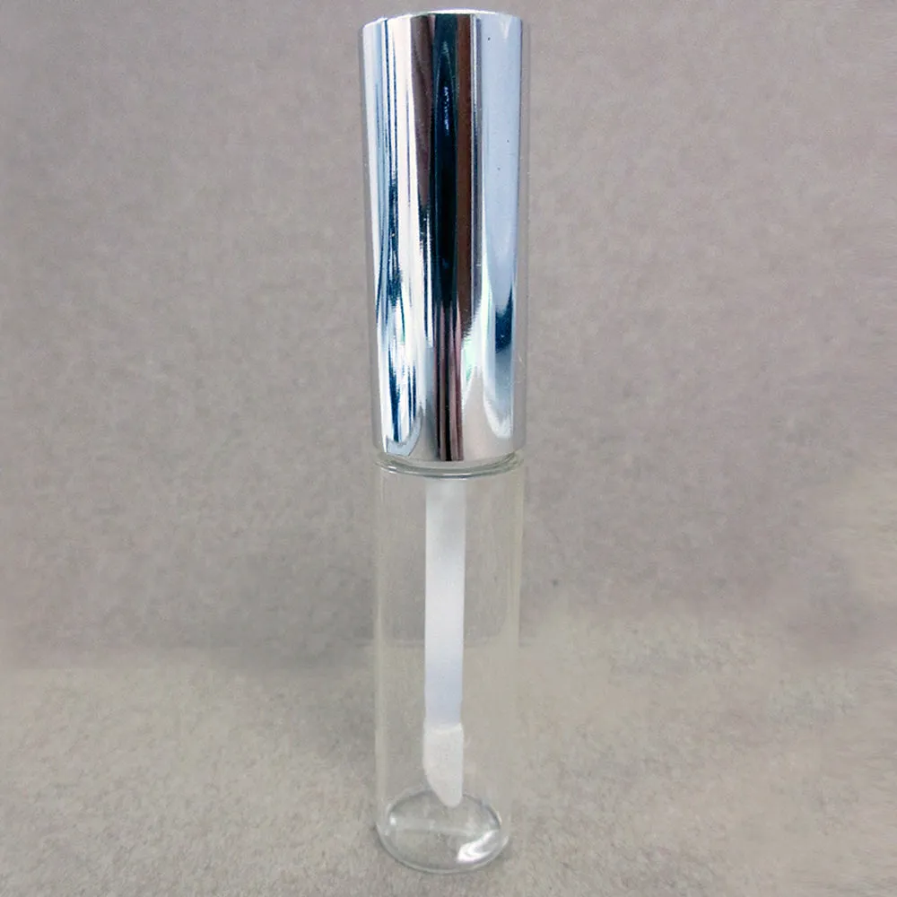 100 Plastic PET Clear Lip Gloss Bottles 8ML Tube Container Stopper Not Included