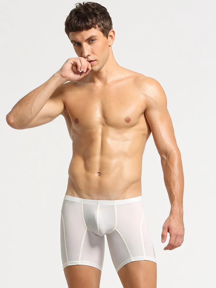 2 Pack Men's U-Pouch Low-Rise Boxer Briefs