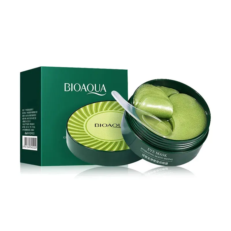 60 Piece Avocado Seaweed Collagen Eye Mask For Dark Circles & Bags