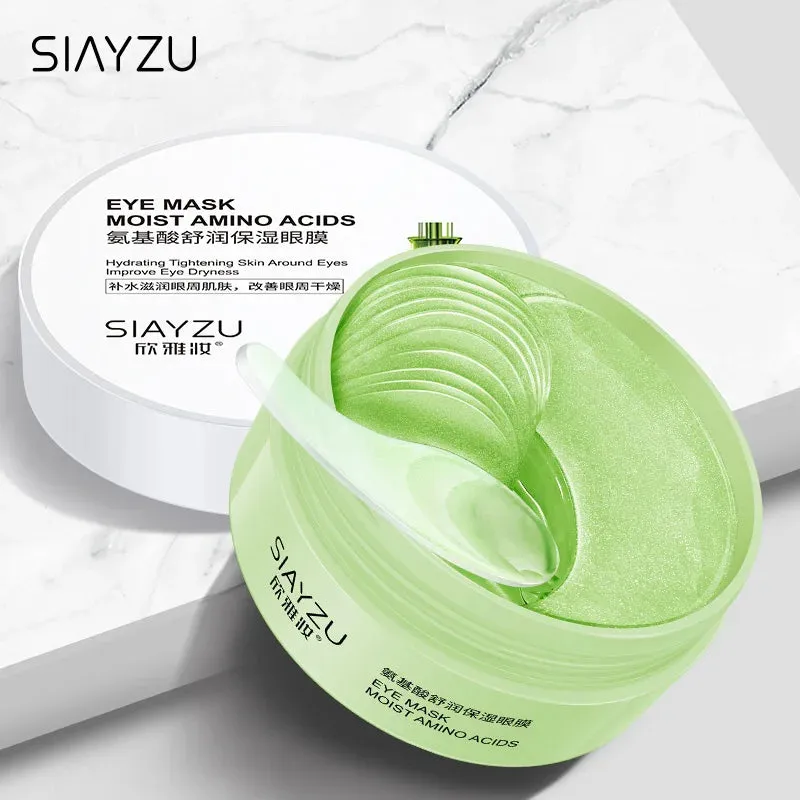 60 Piece Hyaluronic Acid Eye Mask Anti Dark Circles & Bags Moisturizing & Firming Patches