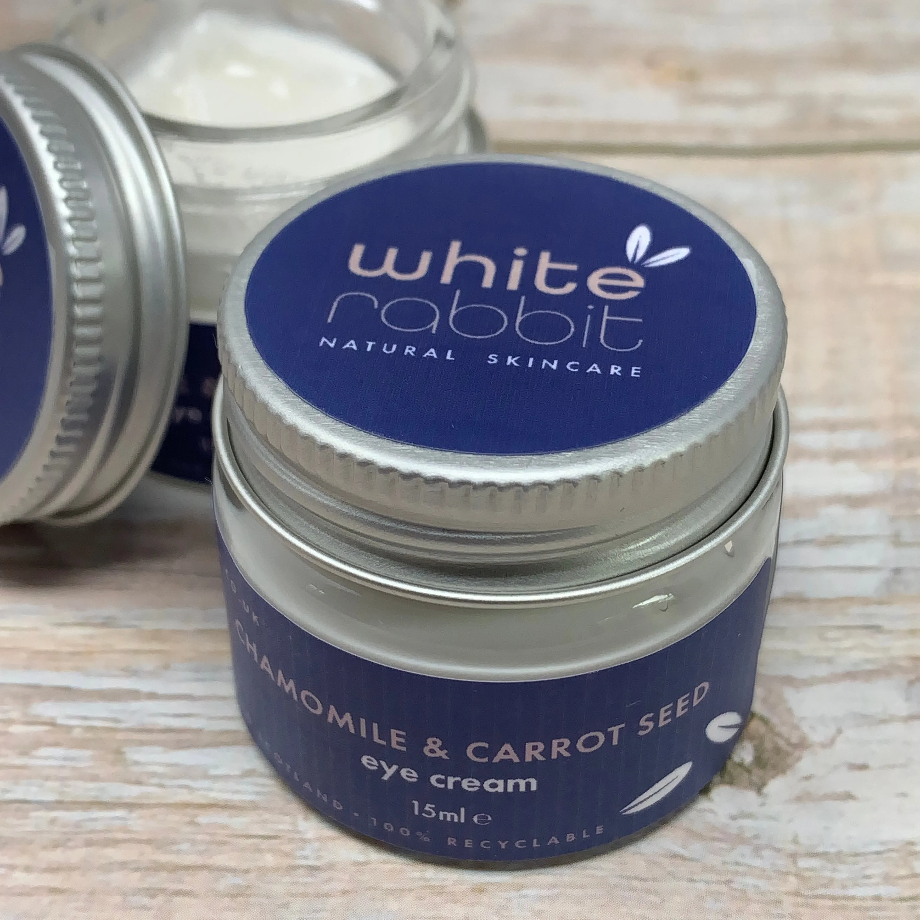 Chamomile and Carrot Seed Eye Cream, White Rabbit