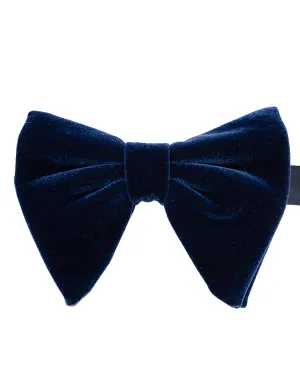 DCLIC Floppy Velvet Bow Tie - Petrol