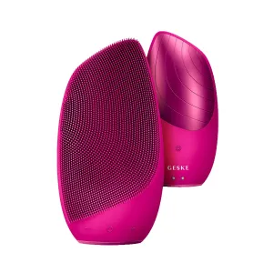 GESKE Sonic Thermo Facial Brush 6 in 1 (Majenta)