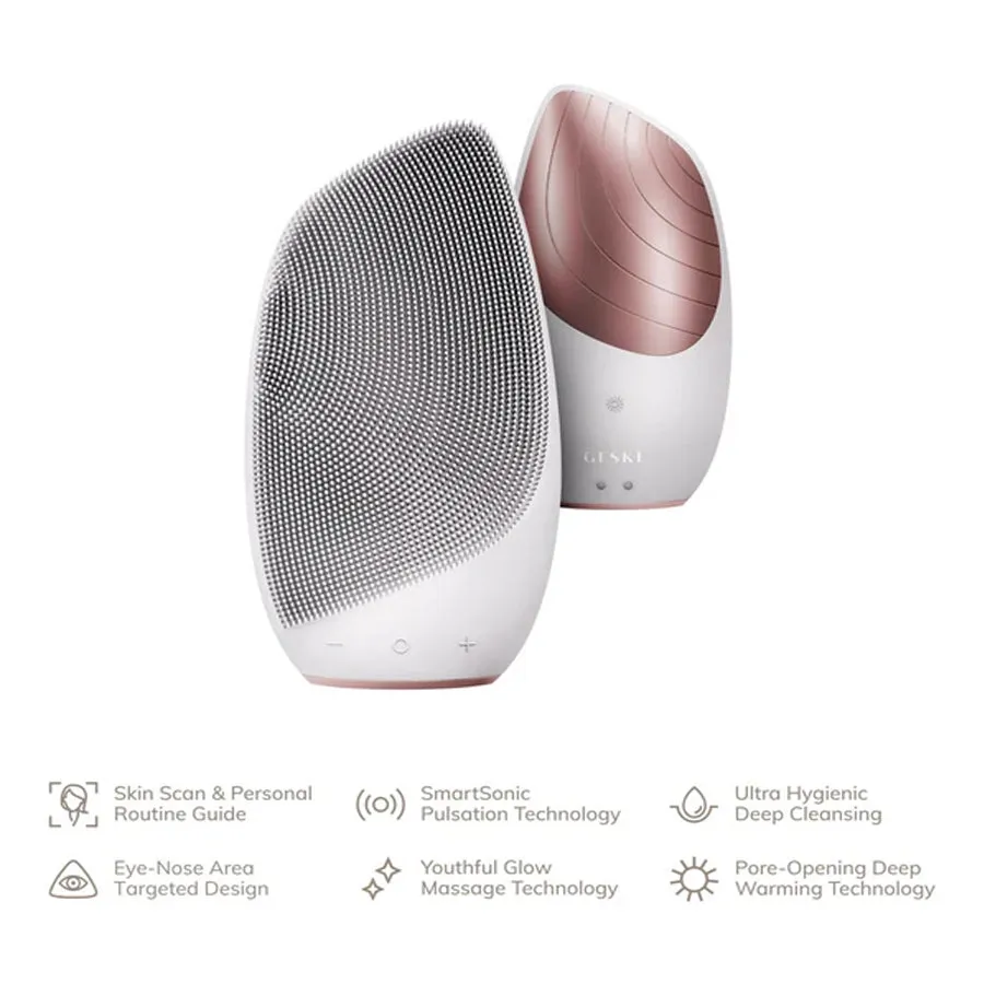 GESKE Sonic Thermo Facial Brush 6 in 1 (Starlight)