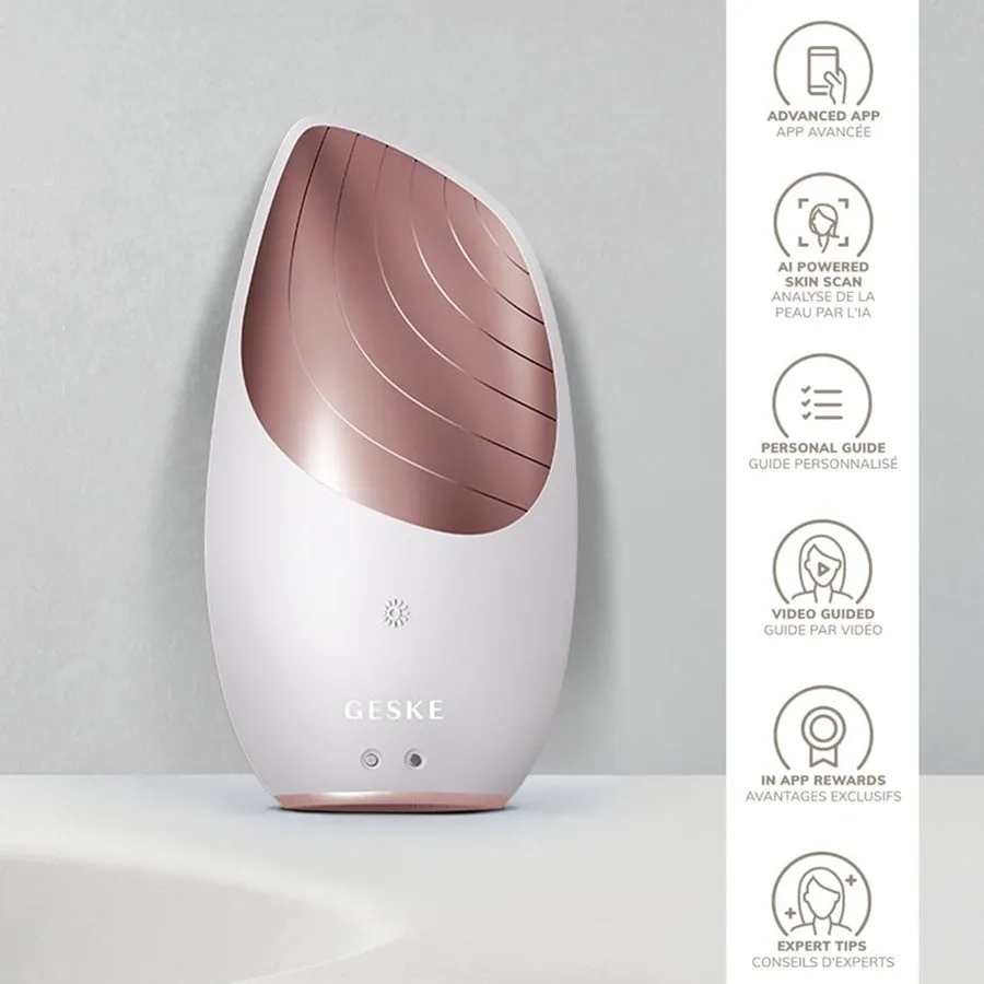 GESKE Sonic Thermo Facial Brush 6 in 1 (Starlight)