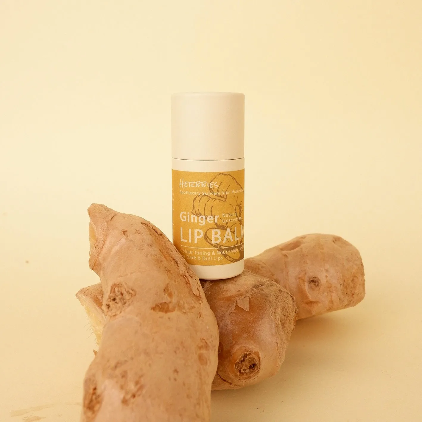 Herbbies Ginger Colour Toning Lip Balm