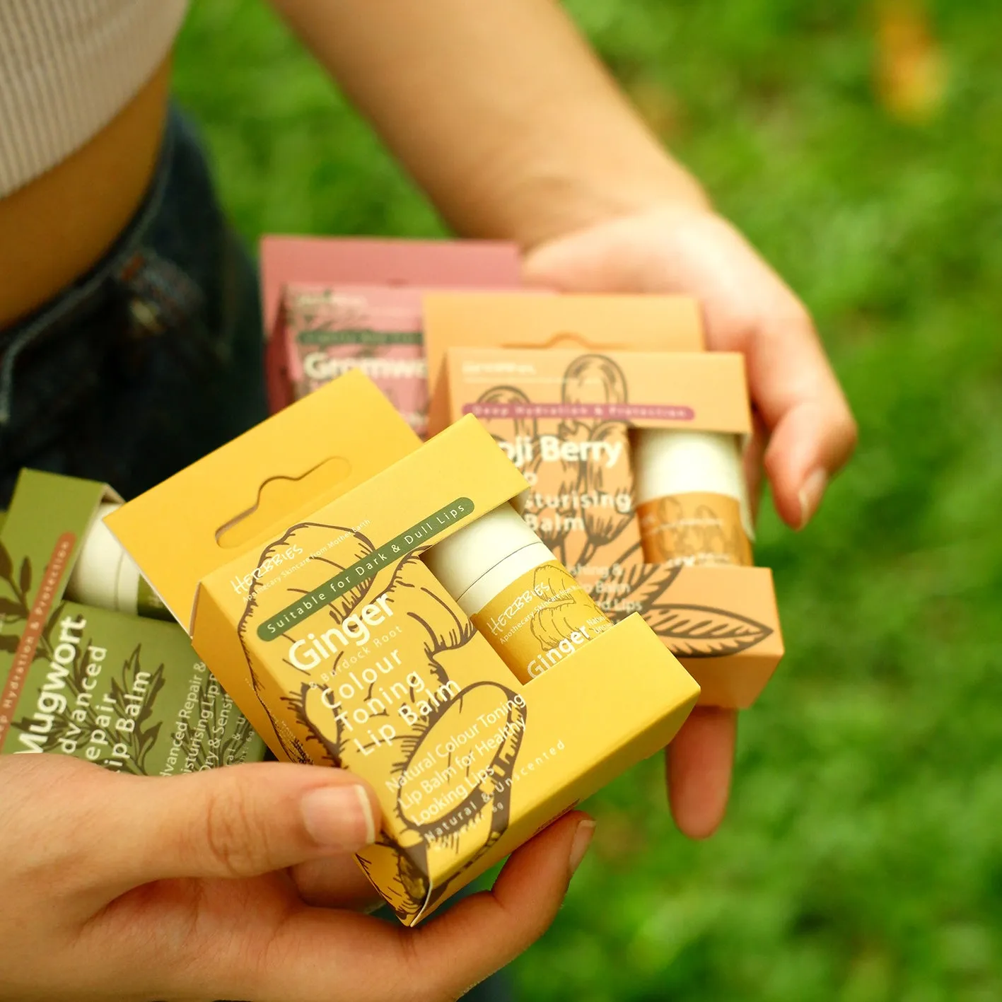 Herbbies Ginger Colour Toning Lip Balm