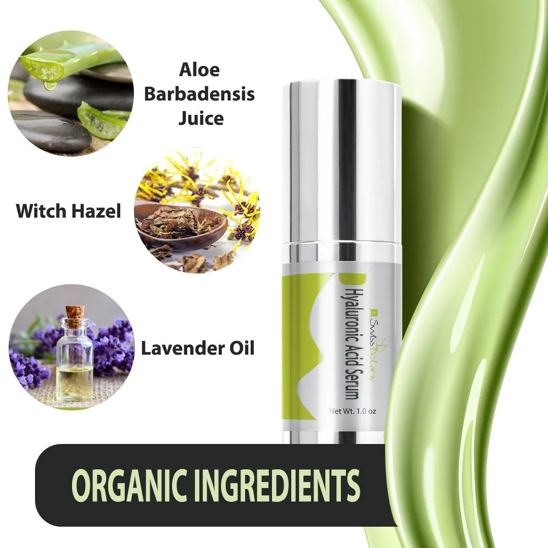 Hyaluronic Acid Serum Moisturizing Perfect On Unresponsive Dry Skin For Women & Men