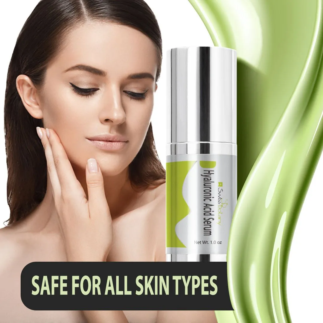 Hyaluronic Acid Serum Moisturizing Perfect On Unresponsive Dry Skin For Women & Men