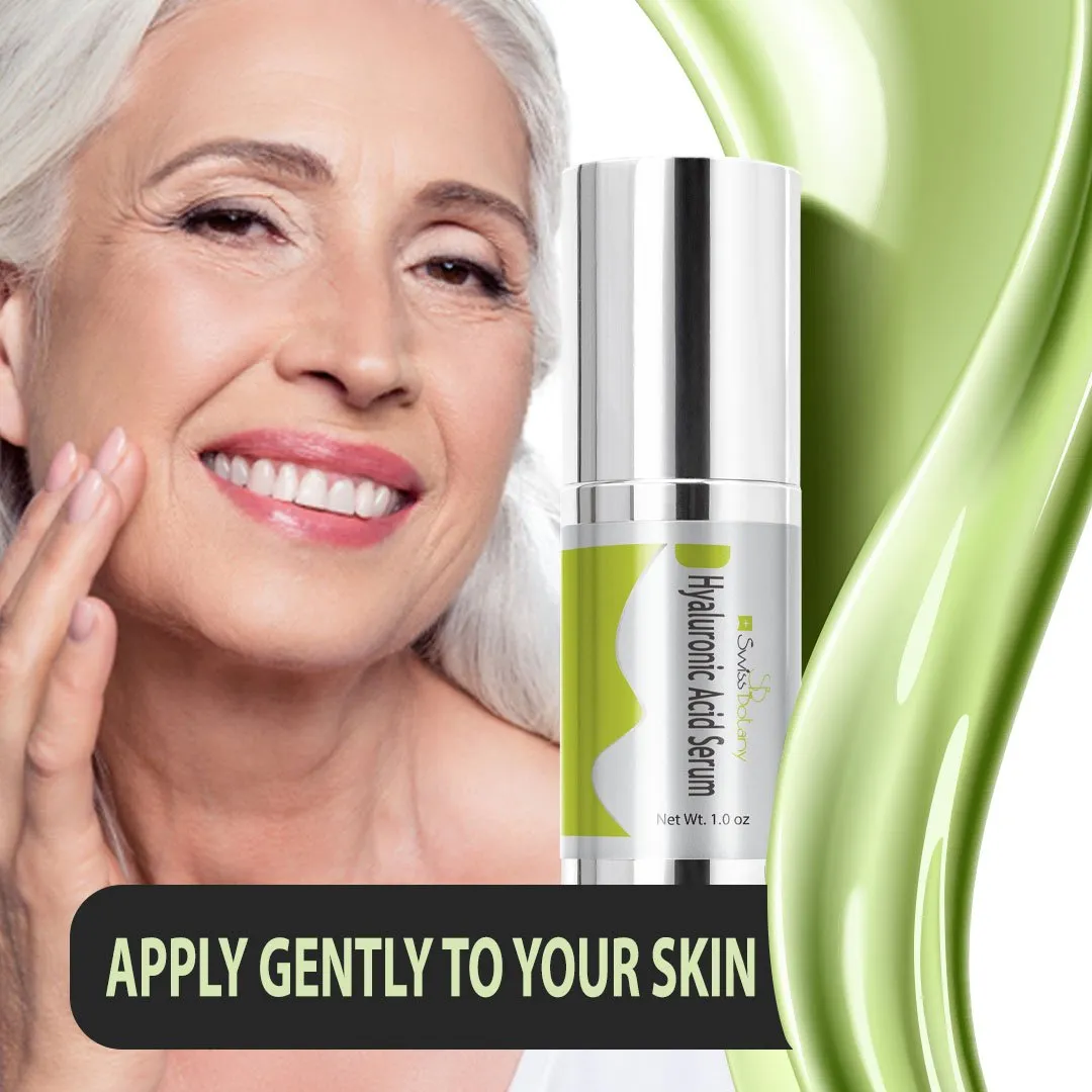 Hyaluronic Acid Serum Moisturizing Perfect On Unresponsive Dry Skin For Women & Men