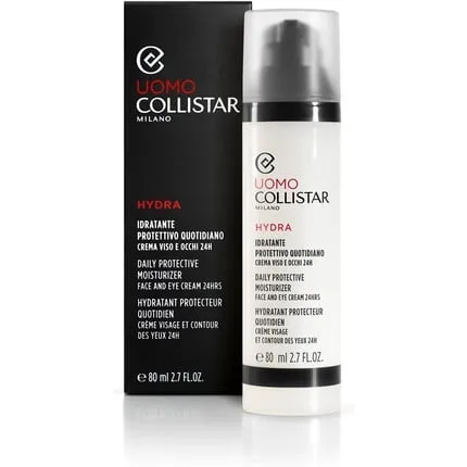 Hydra Uomo Daily protective moisturizer for face and eyes 80ml, Collistar