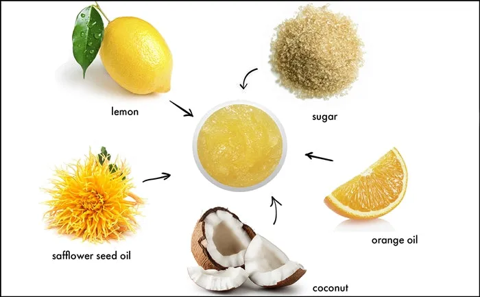 LEMON SUGAR SCRUB  (157) RAYA SPA