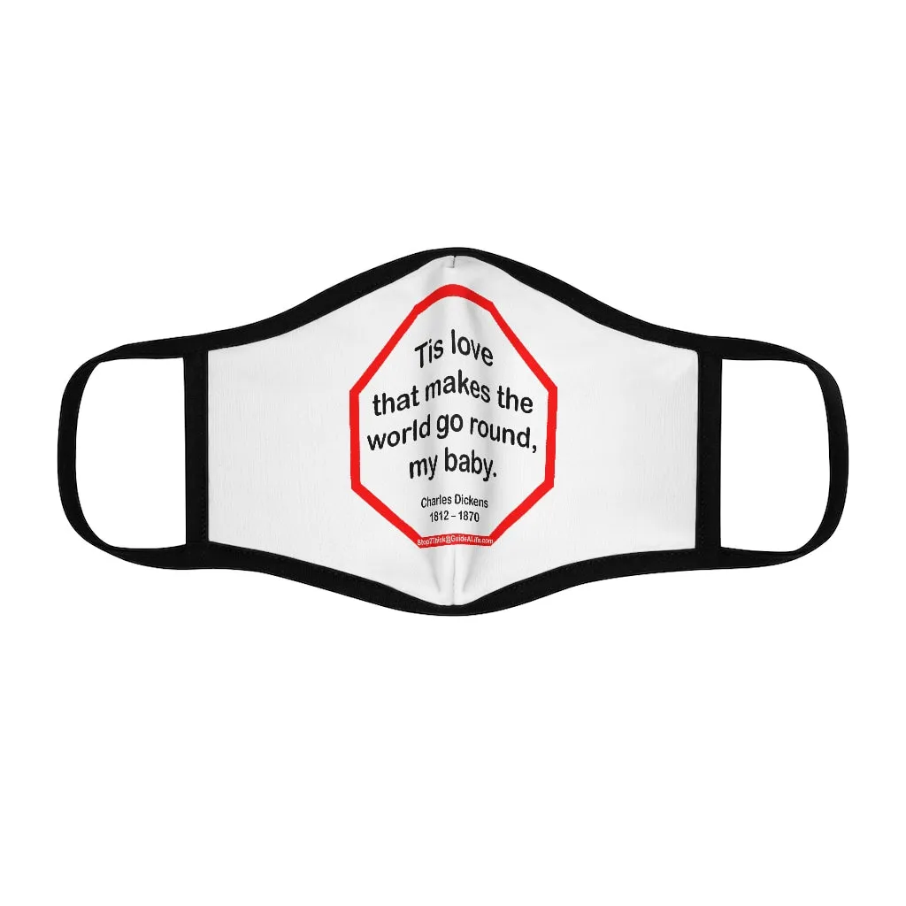 Science is the father of knowledge, but opinion breeds ignorance.   -  Hippocrates  460 BC - 370 BC   ---   Stop2Think Before You Speak, Make a Statement Face Mask   ---   Fitted Polyester Face Mask