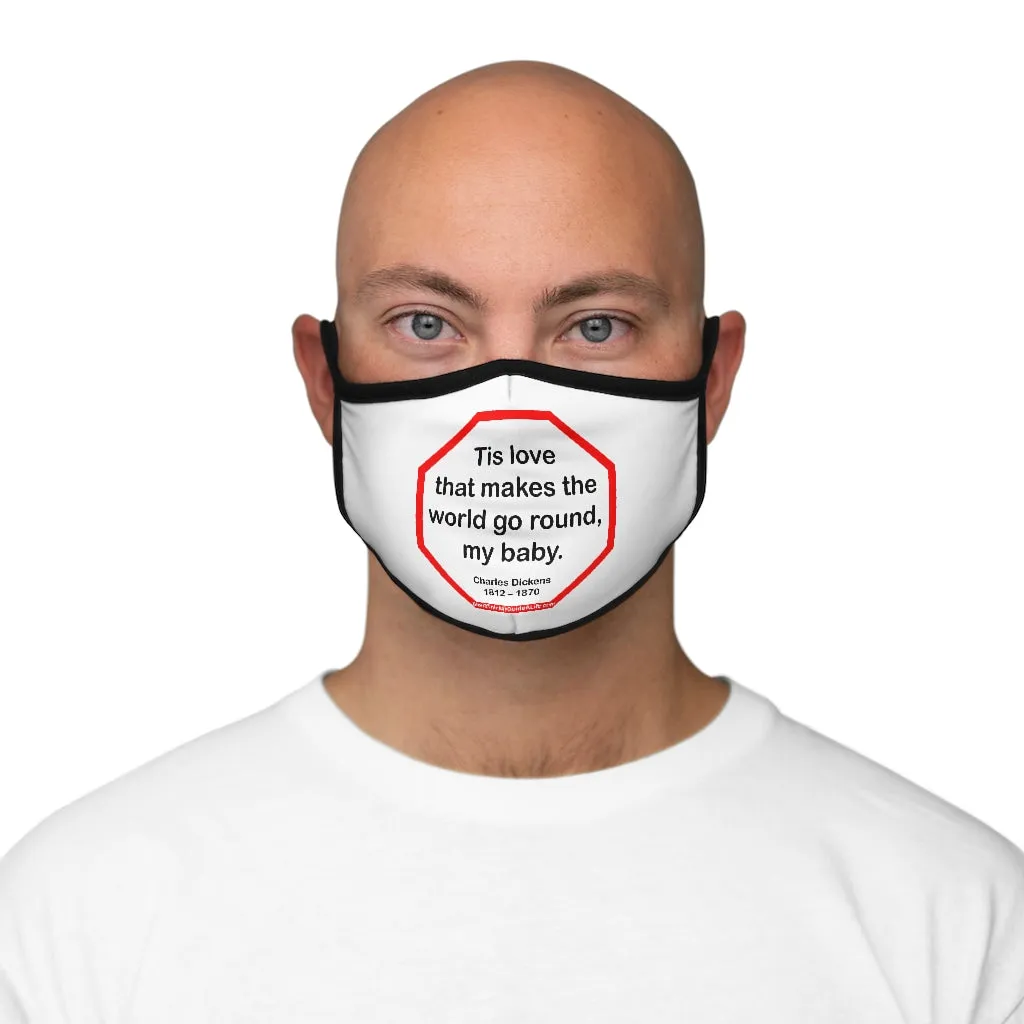Science is the father of knowledge, but opinion breeds ignorance.   -  Hippocrates  460 BC - 370 BC   ---   Stop2Think Before You Speak, Make a Statement Face Mask   ---   Fitted Polyester Face Mask