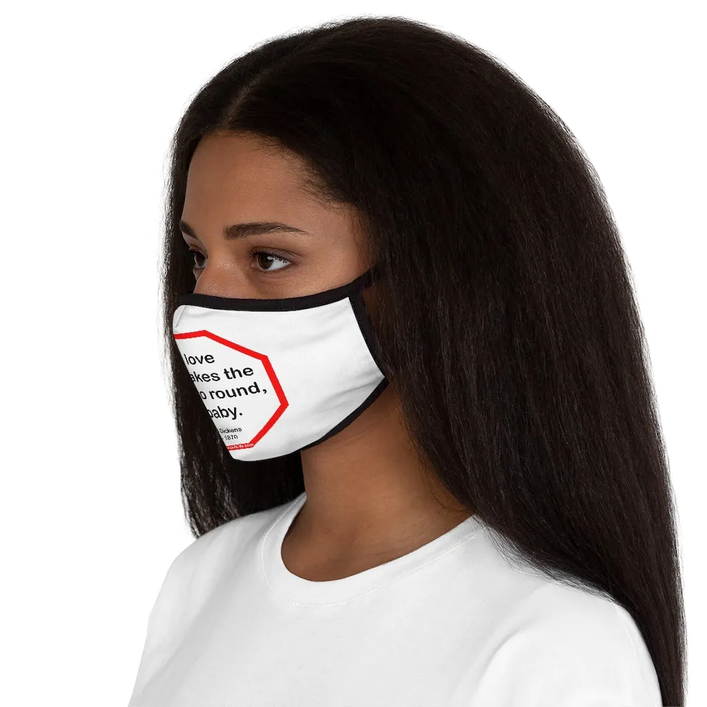 Science is the father of knowledge, but opinion breeds ignorance.   -  Hippocrates  460 BC - 370 BC   ---   Stop2Think Before You Speak, Make a Statement Face Mask   ---   Fitted Polyester Face Mask