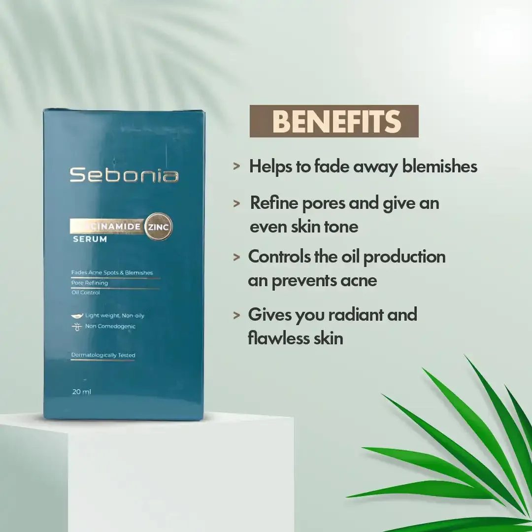 Sebonia Serum for Oily and Acne Prone Skin | Uneven Skin Tone